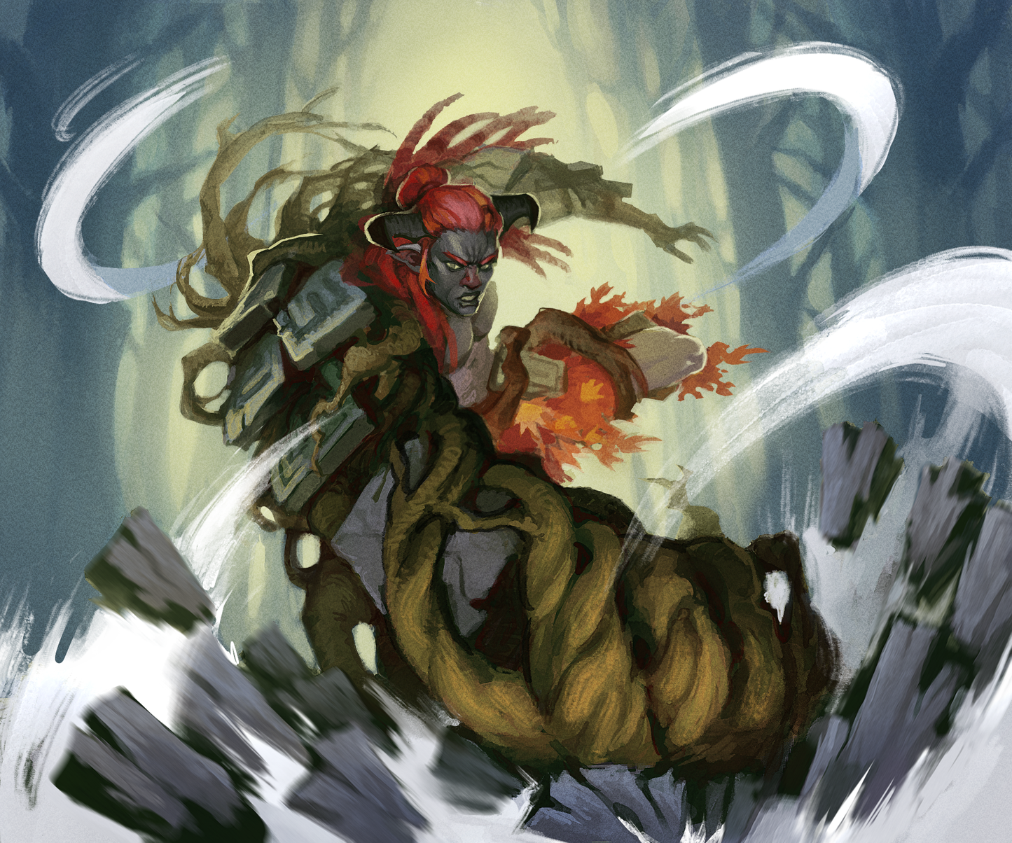 Varia - Single Class Deck - Stoneroot Druid