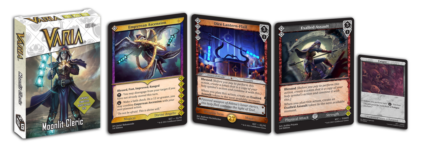 Varia - Single Class Deck - Moonlit Cleric
