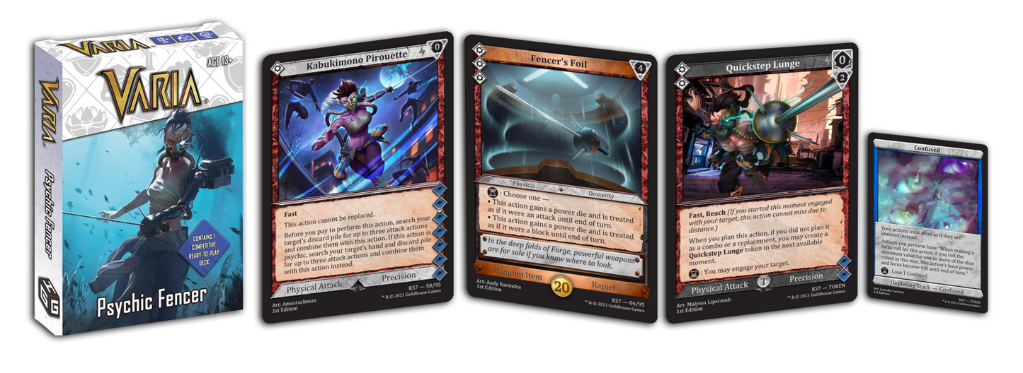 Varia - Single Class Deck - Psychic Fencer