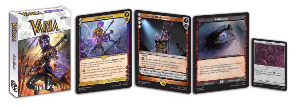 Varia - Single Class Deck - 4th Blade