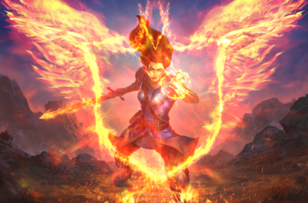 Varia - Single Class Deck - Phoenix Spellsword