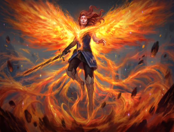 Varia - Single Class Deck - Phoenix Spellsword