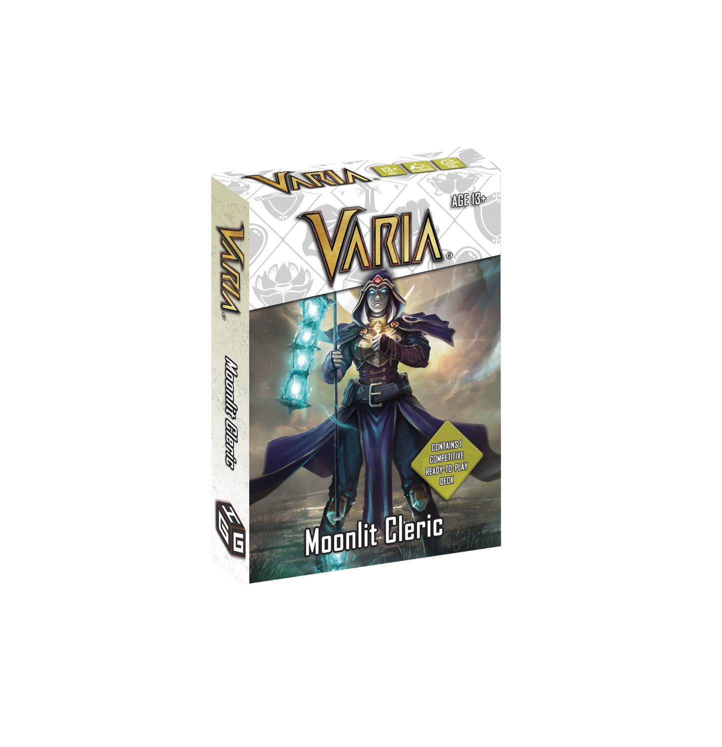 Guildhouse Games Varia Single Class Deck - Moonlit Cleric Card Game Set