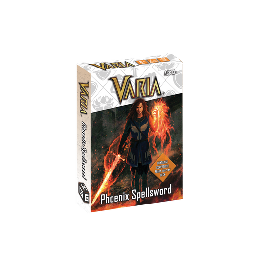 Guildhouse Games Varia Single Class Deck - Phoenix Spellsword Card Game Set