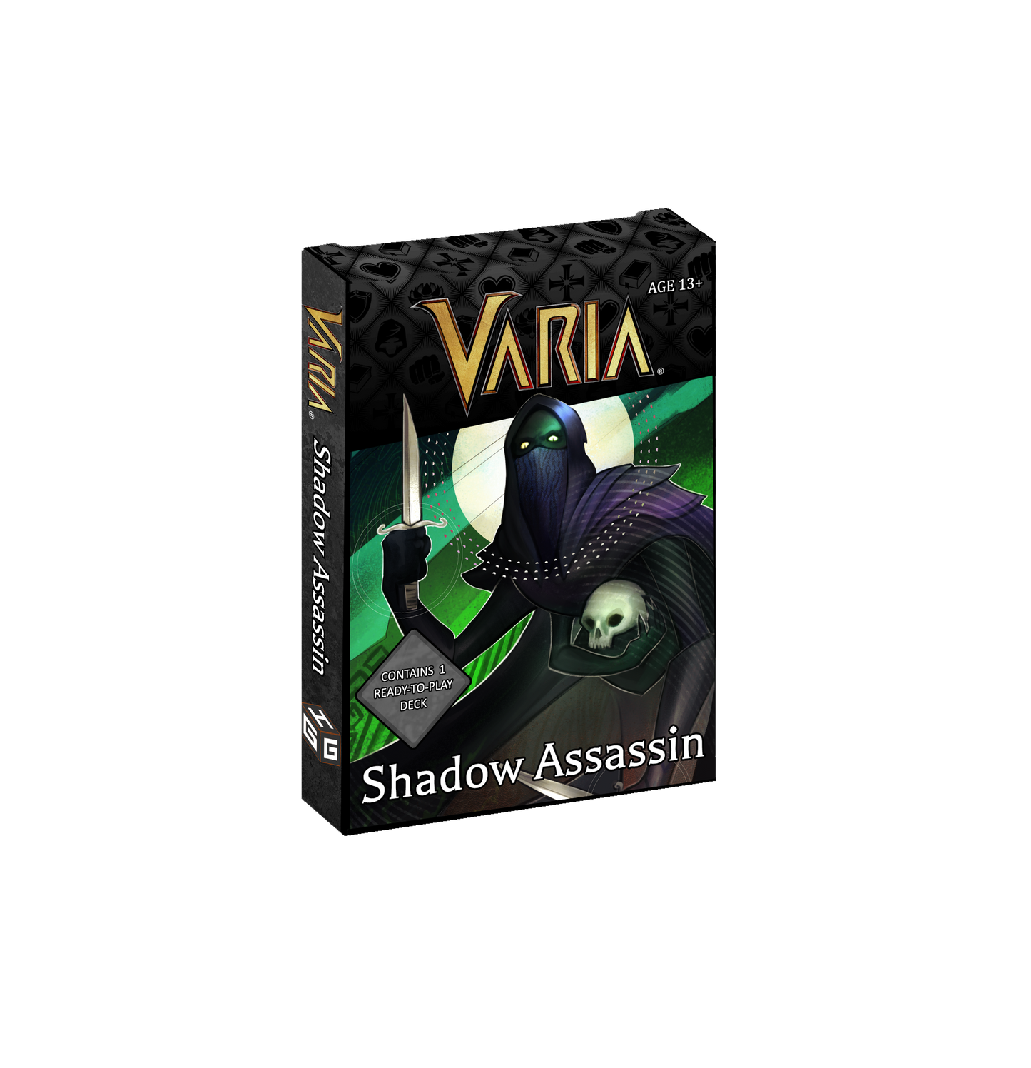 Guildhouse Games Varia Single Class Deck - Shadow Assassin Card Game Set