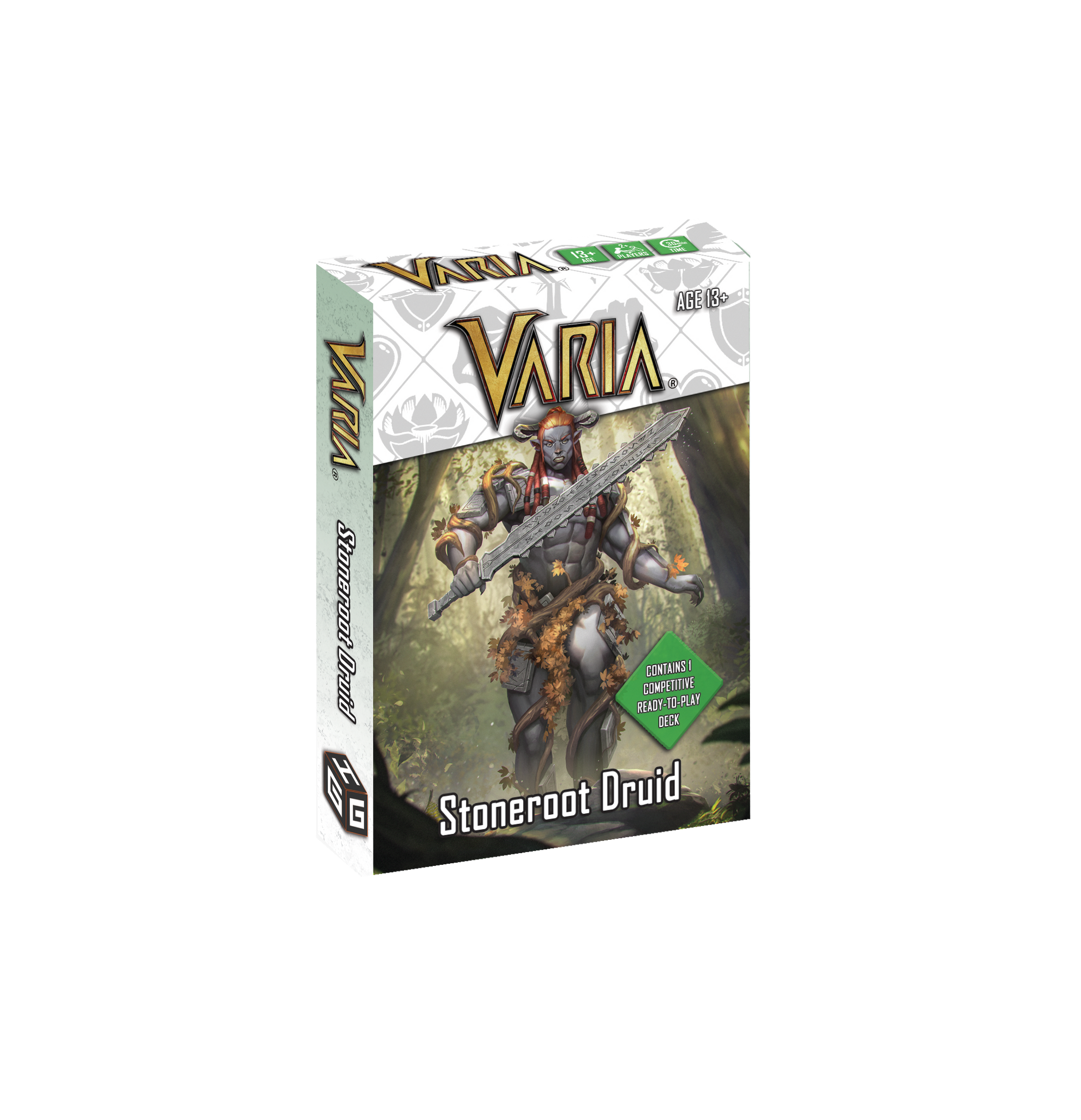 Guildhouse Games Varia Single Class Deck - Stoneroot Druid Card Game Set