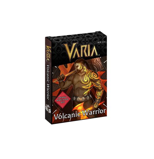Guildhouse Games Varia Single Class Deck - Volcanic Warrior Card Game Set