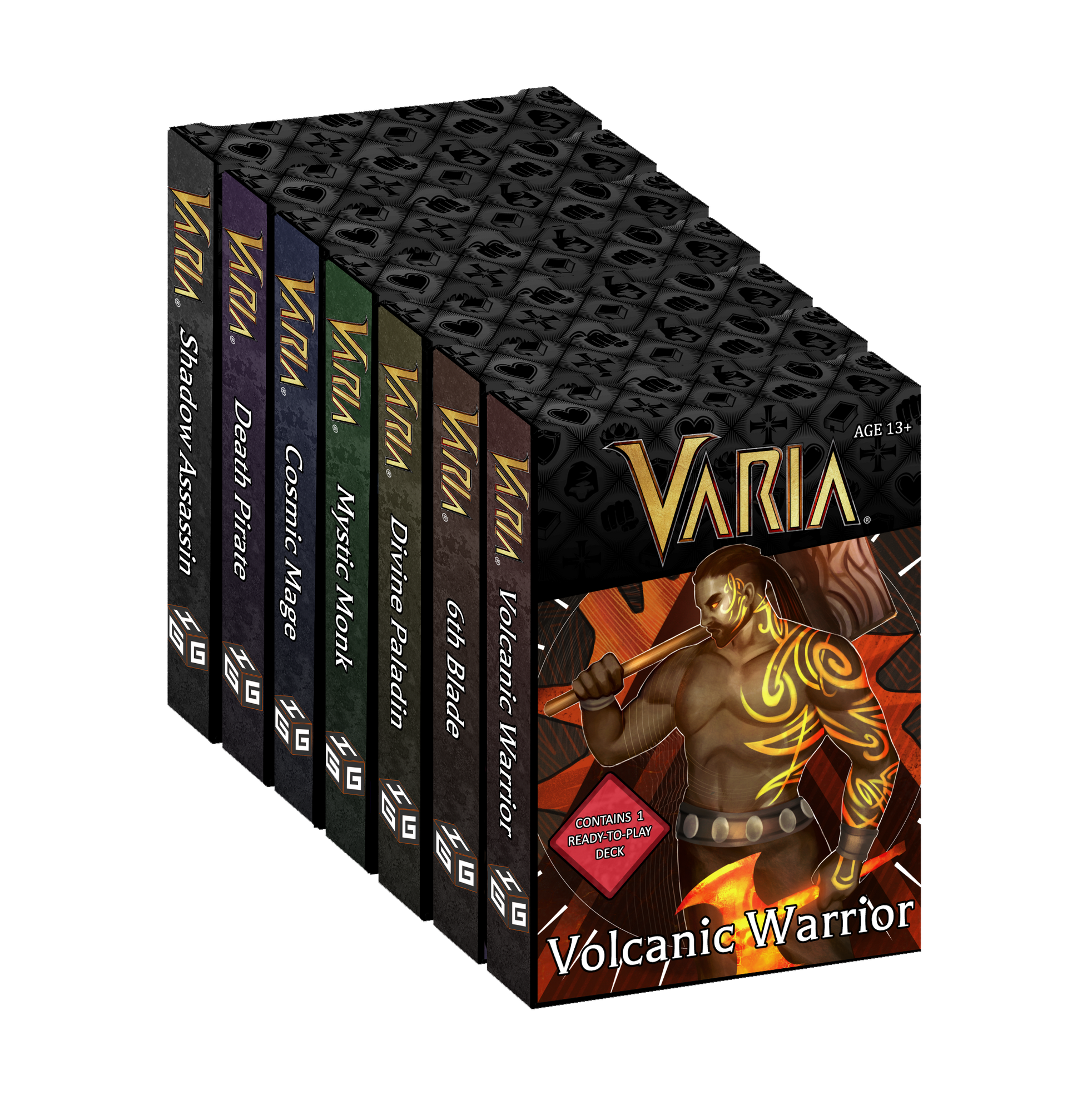 Guildhouse Games Varia Complete Class Set - Season 1 Card Game