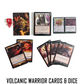 Guildhouse Games Varia Battle Box Starter Card Game Set Volcanic Warrior cards and dice